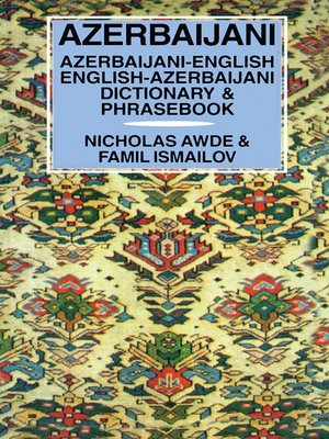 cover image of Azerbaijani Dictionary and Phrasebook